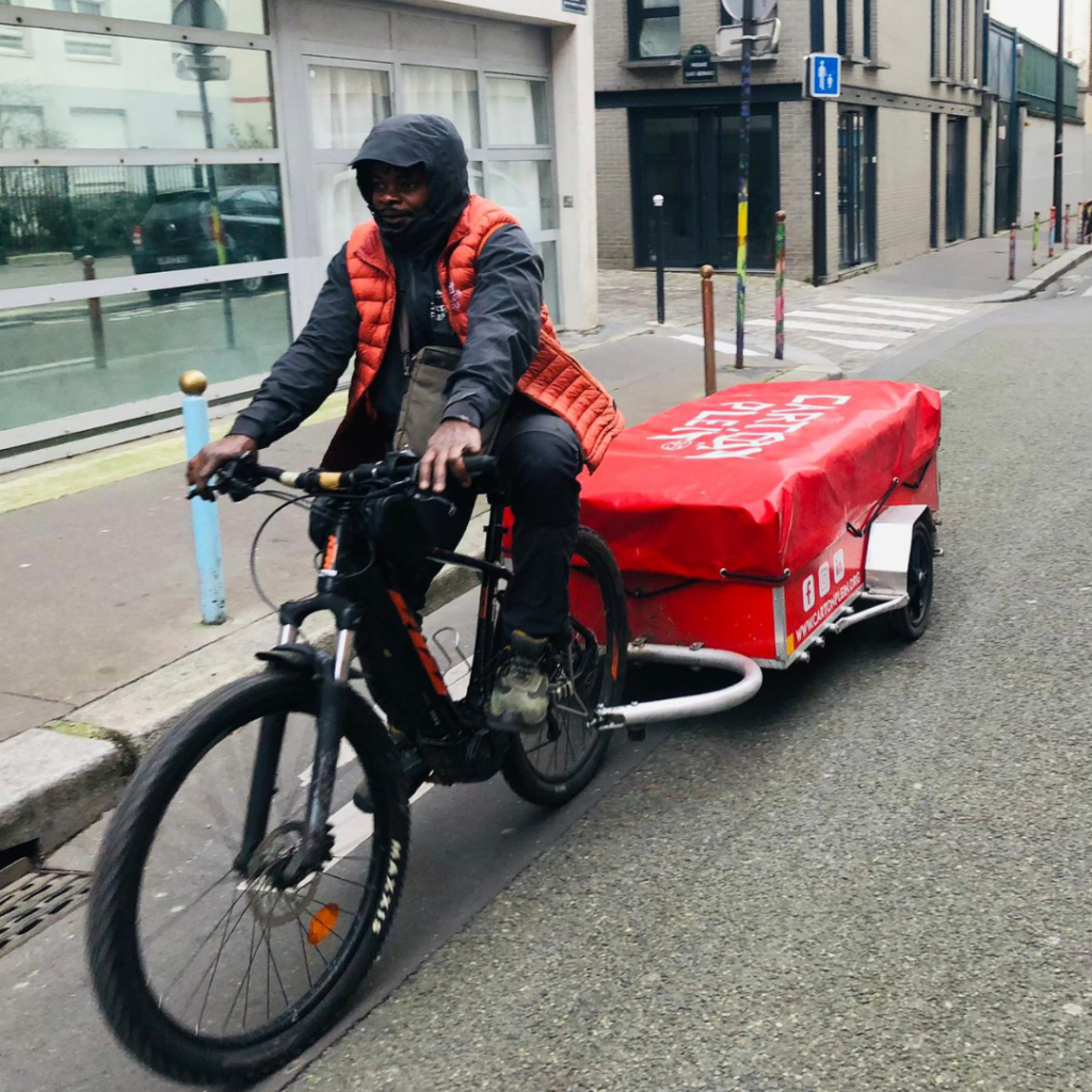 Carton plein collecte biodéchets