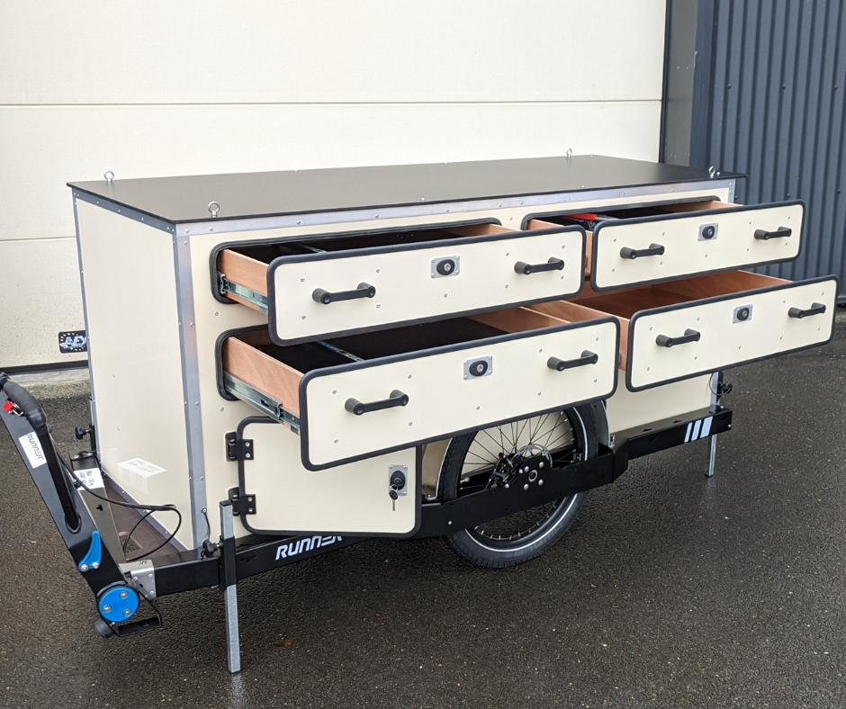 Remorque Toutenvélo atelier mobile